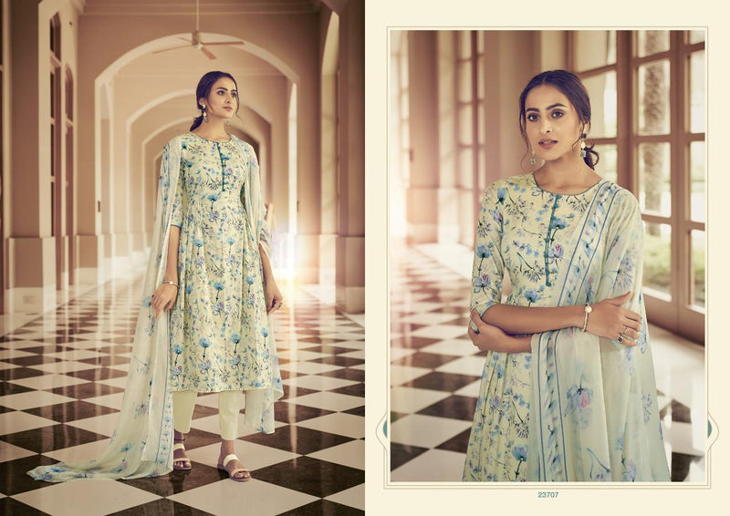 Sargam Prints Dhruvi Cotton With Khatli Work Stylish Designer Casual Wear Salwar Kameez