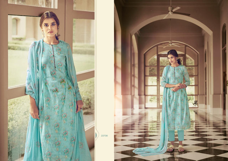 Sargam Prints Dhruvi Cotton With Khatli Work Stylish Designer Casual Wear Salwar Kameez