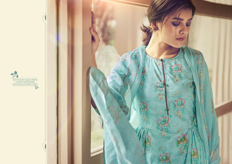Sargam Prints Dhruvi Cotton With Khatli Work Stylish Designer Casual Wear Salwar Kameez