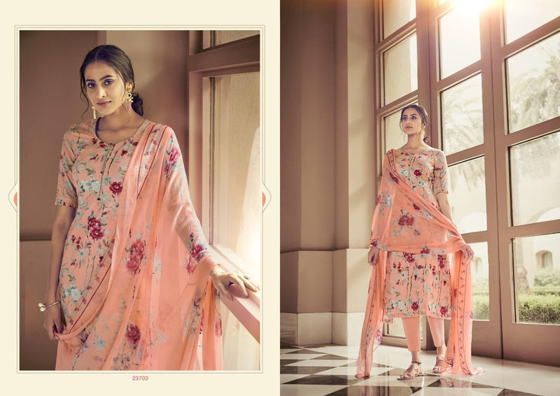 Sargam Prints Dhruvi Cotton With Khatli Work Stylish Designer Casual Wear Salwar Kameez