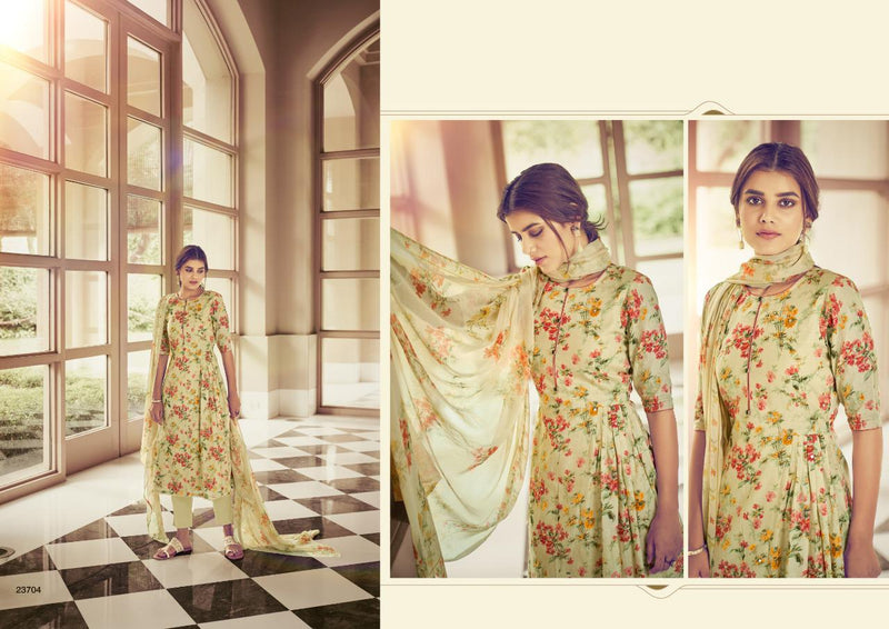 Sargam Prints Dhruvi Cotton With Khatli Work Stylish Designer Casual Wear Salwar Kameez