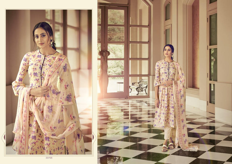 Sargam Prints Dhruvi Cotton With Khatli Work Stylish Designer Casual Wear Salwar Kameez