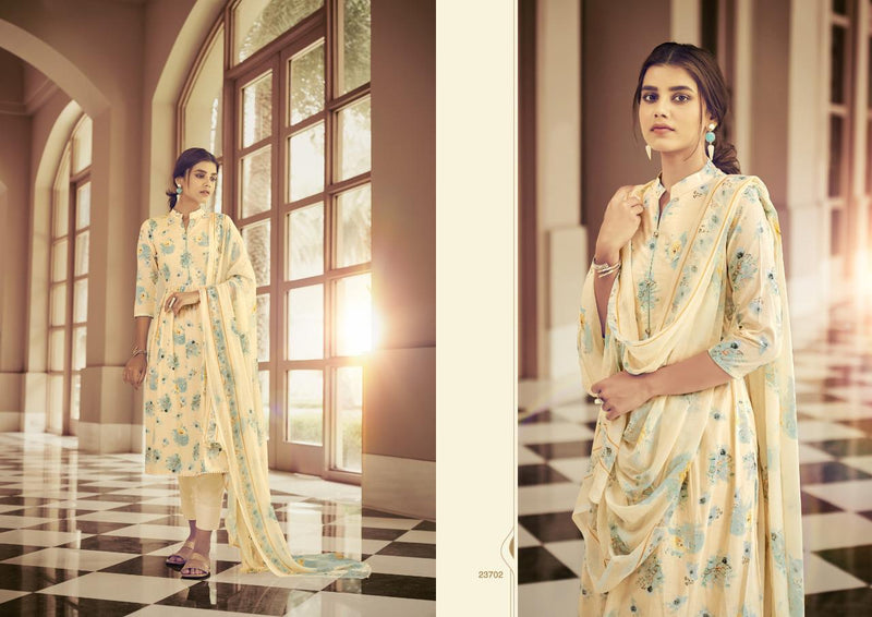 Sargam Prints Dhruvi Cotton With Khatli Work Stylish Designer Casual Wear Salwar Kameez