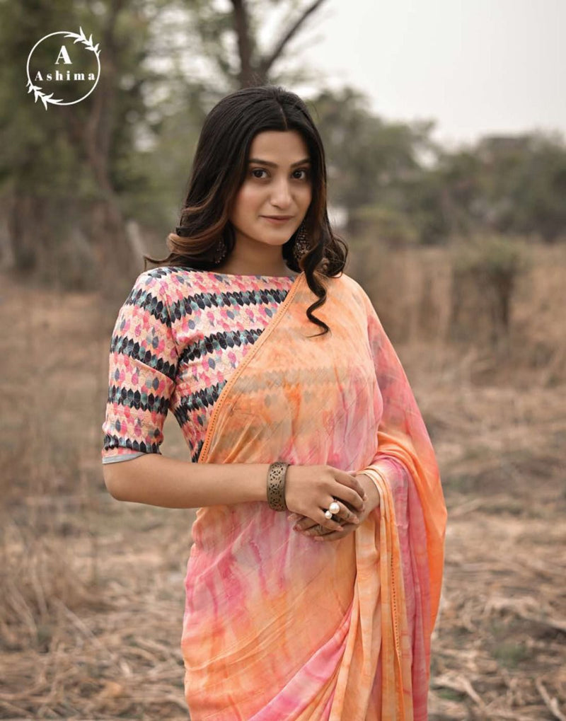 Aahima Kiara Fancy Stylish Designer Party Wear Saree