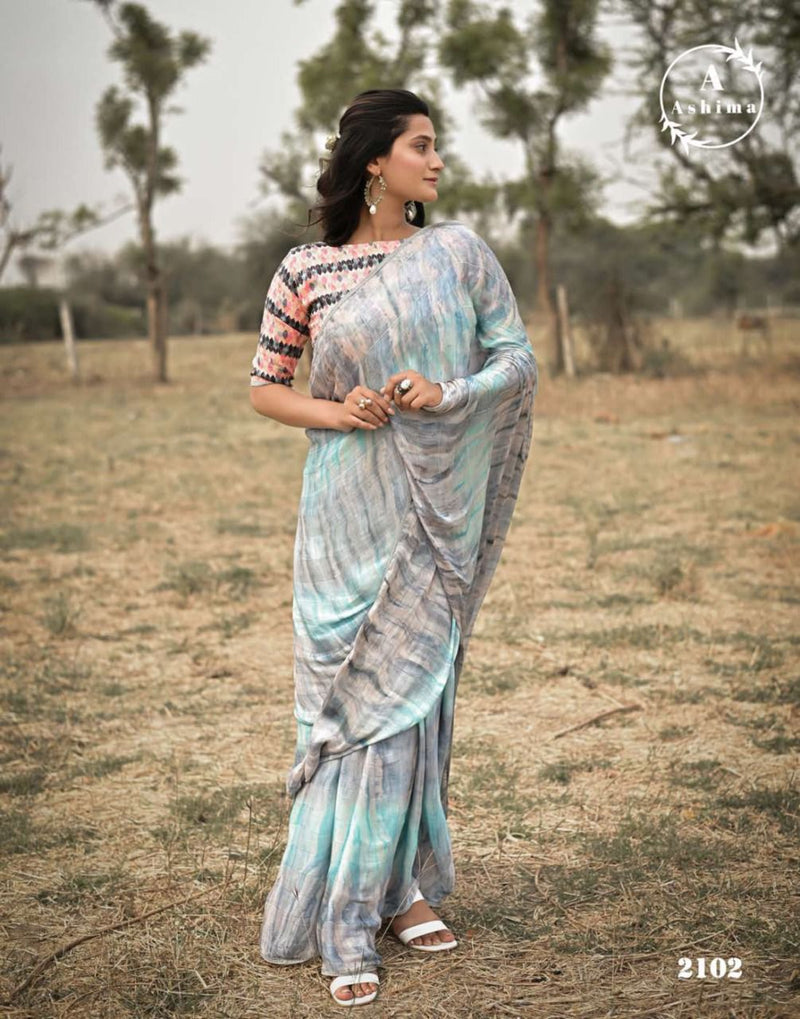 Aahima Kiara Fancy Stylish Designer Party Wear Saree