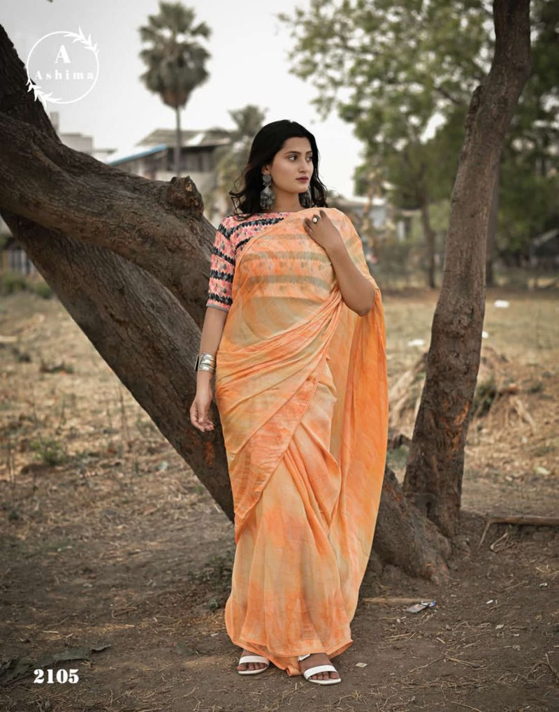 Aahima Kiara Fancy Stylish Designer Party Wear Saree