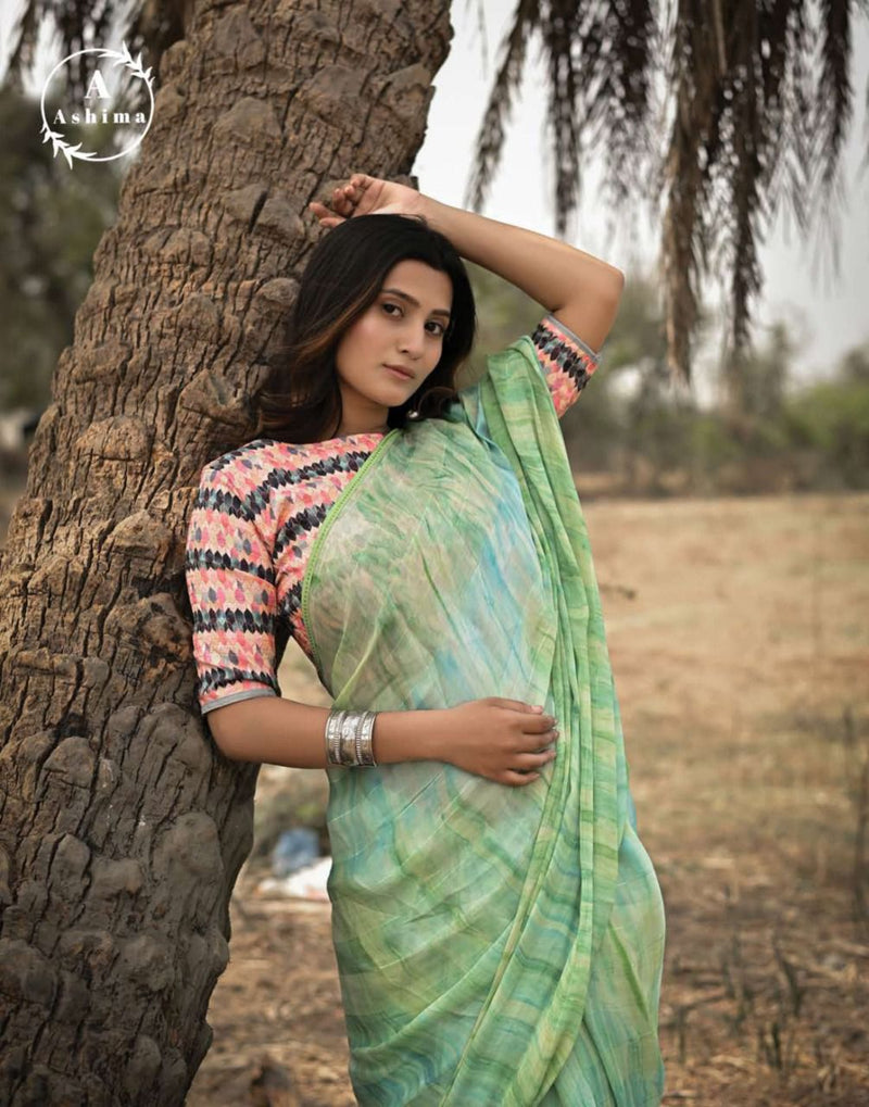 Aahima Kiara Fancy Stylish Designer Party Wear Saree