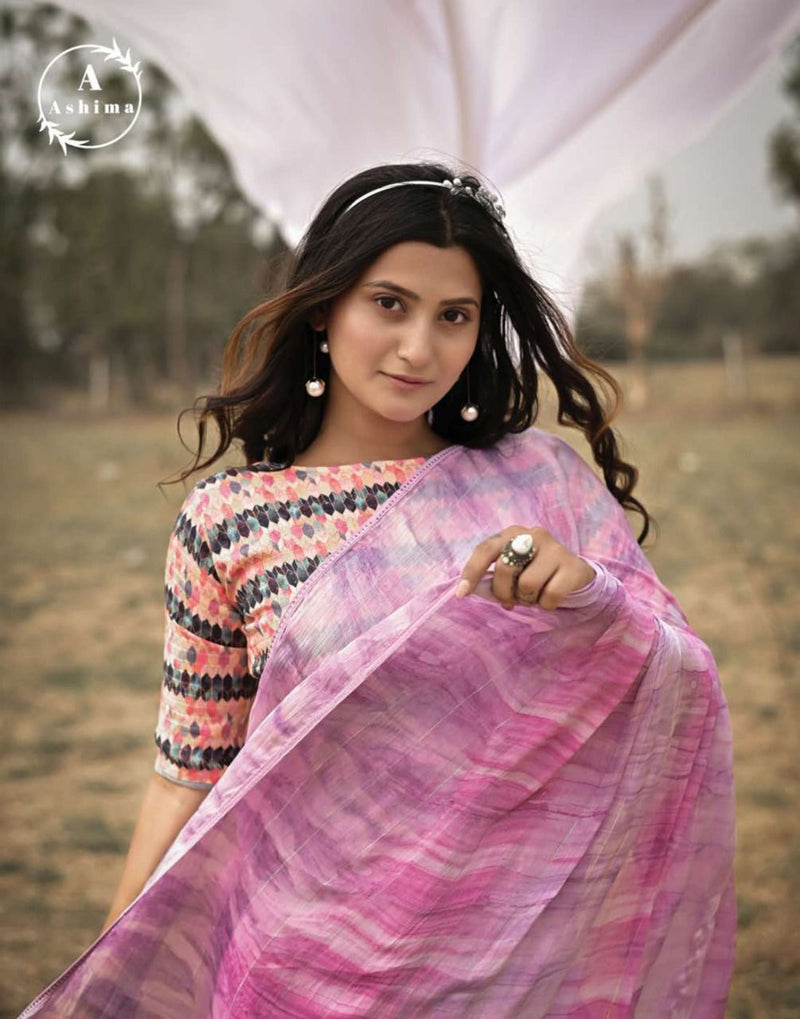Aahima Kiara Fancy Stylish Designer Party Wear Saree
