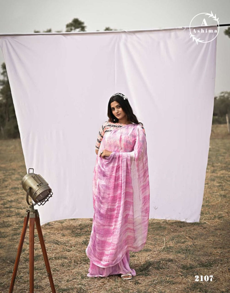 Aahima Kiara Fancy Stylish Designer Party Wear Saree