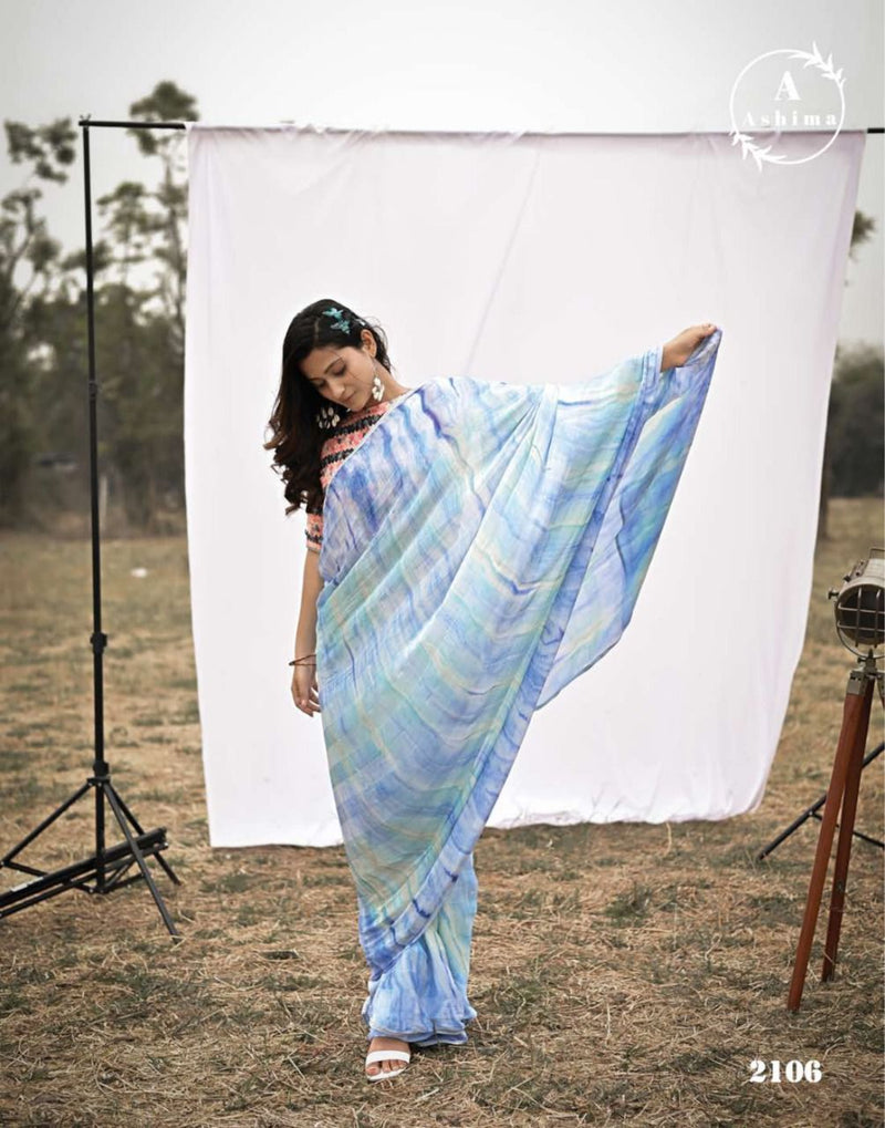 Aahima Kiara Fancy Stylish Designer Party Wear Saree