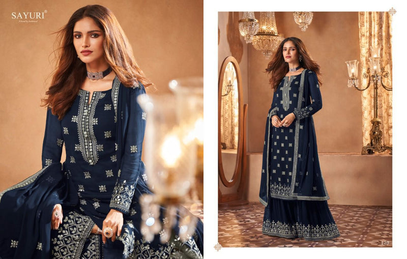 Sayuri Designer Inara Georgette Designer Wedding Wear Salwar Suits