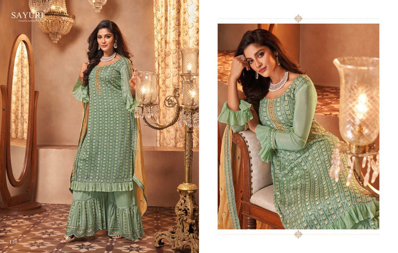 Sayuri Designer Inara Georgette Designer Wedding Wear Salwar Suits