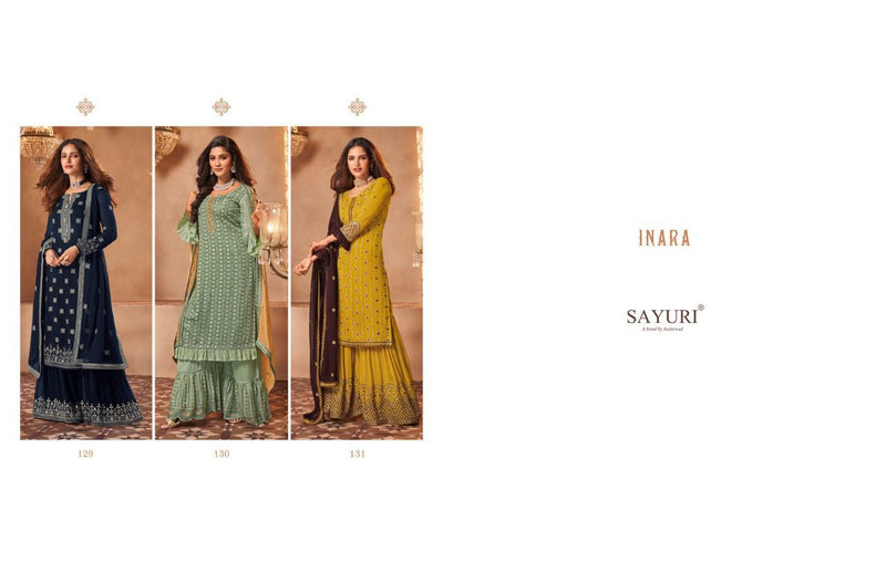 Sayuri Designer Inara Georgette Designer Wedding Wear Salwar Suits