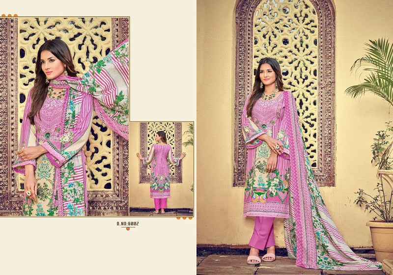 Adeeva Trendz Inayat Vol 6 Cotton Digital Printed Pakistani Style Festive  Wear Salwar Suits