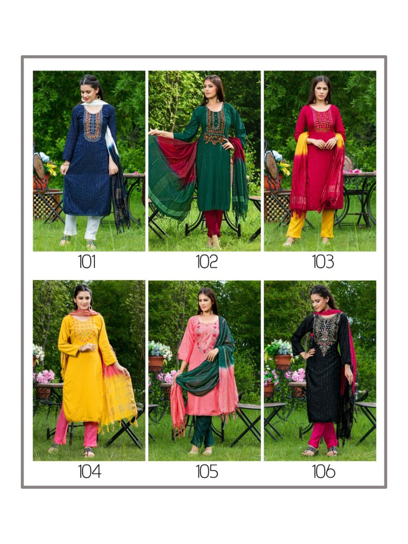 Banwery Fashion Innayat Vol 1 Rayon With Heavy Embroidery Work Stylish Designer Festive Wear
