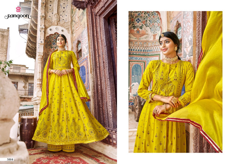 Rangoon Inspire Vol 2 Rayon Printed Work With Beautiful Stylish Designer Festive Wear Kurti