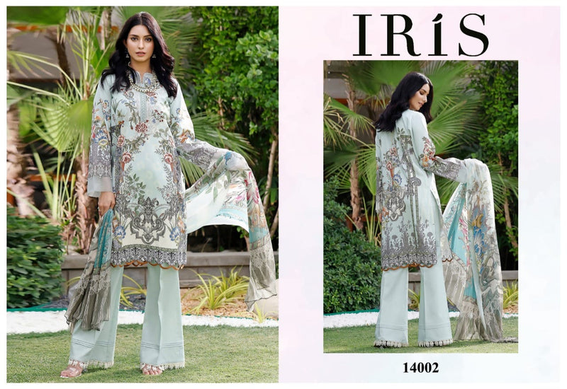 Iris Vol 14 Cotton Printed Fancy  Salwar Suits