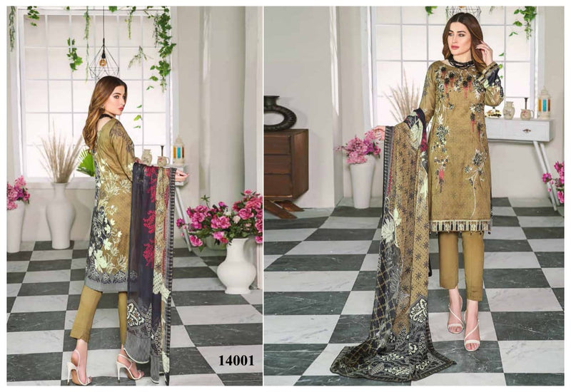 Iris Vol 14 Cotton Printed Fancy  Salwar Suits