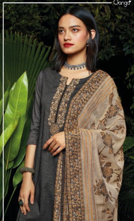 Ganga Iyan Cotton Printed Embroidered Designer Party Wear Salwar Suits