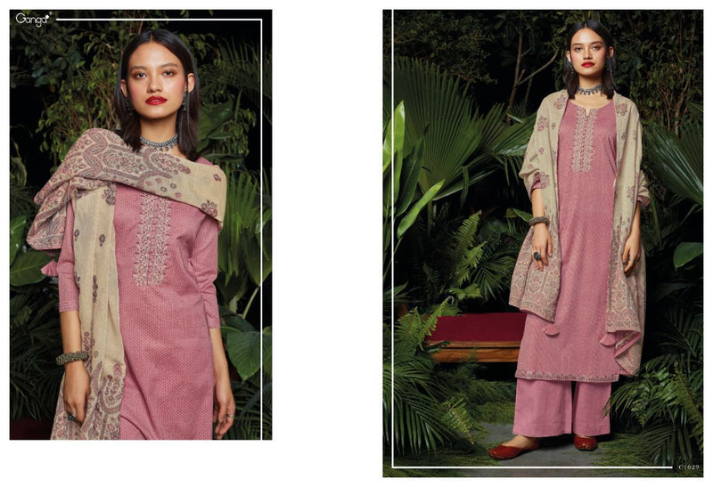 Ganga Iyan Cotton Printed Embroidered Designer Party Wear Salwar Suits