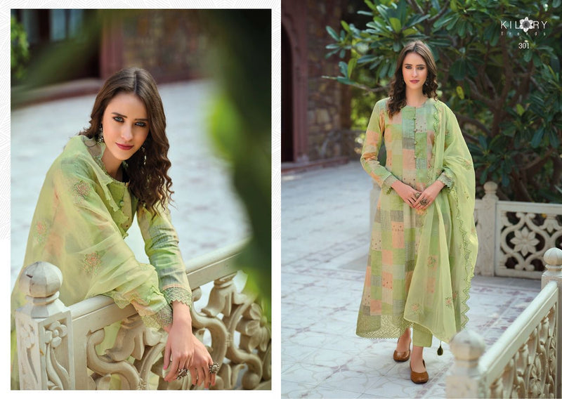 Kilory Trends Izhar Jam Cotton Fancy Designer Party Wear Salwar Suits
