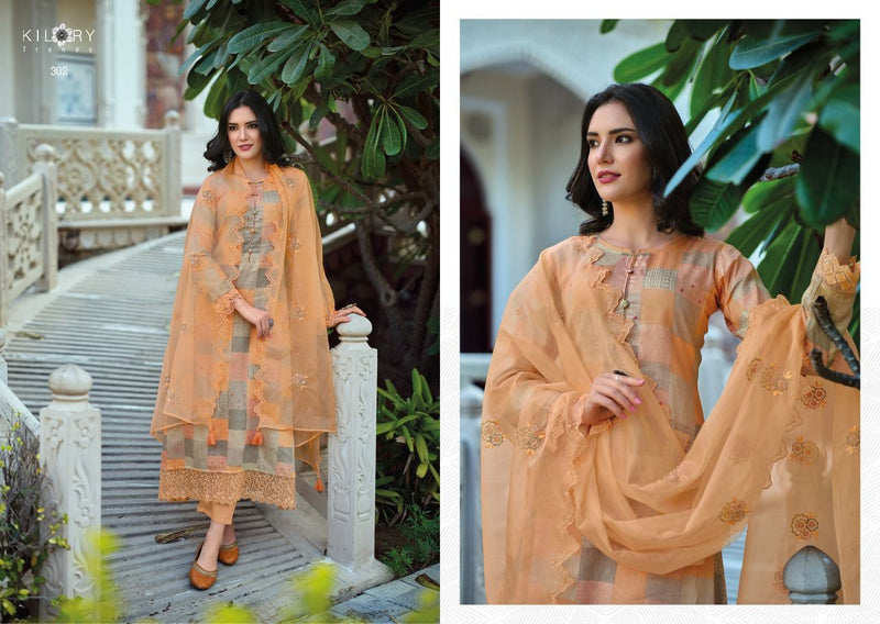 Kilory Trends Izhar Jam Cotton Fancy Designer Party Wear Salwar Suits