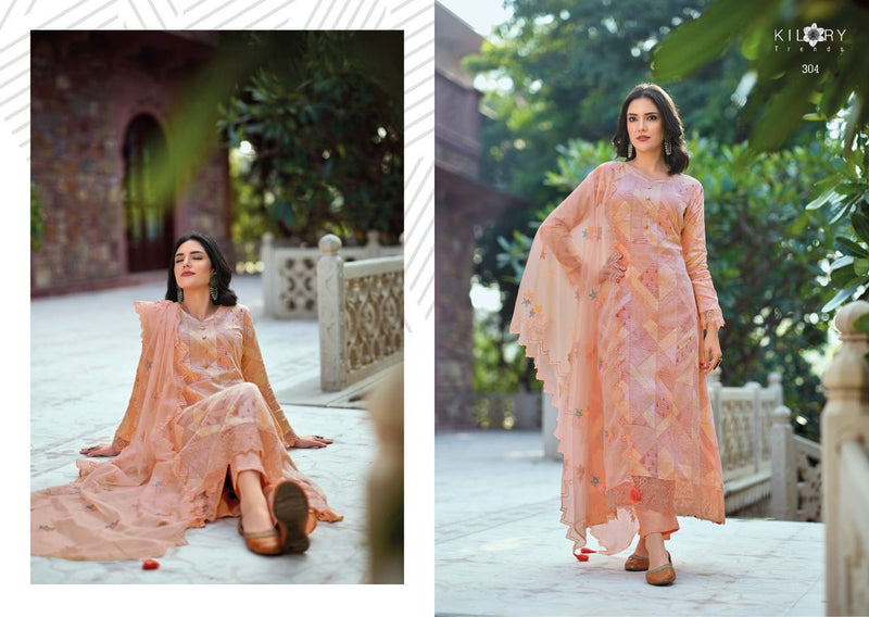 Kilory Trends Izhar Jam Cotton Fancy Designer Party Wear Salwar Suits