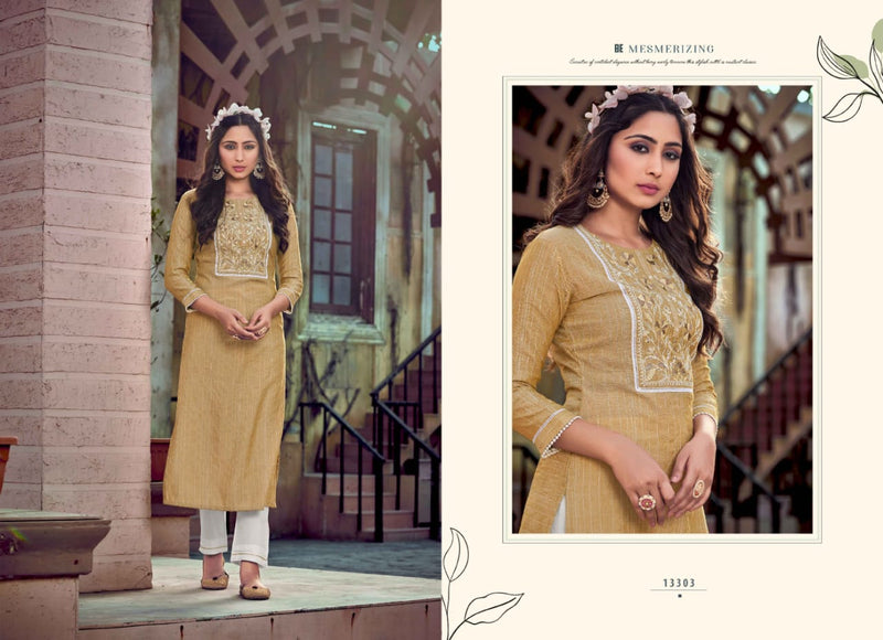 Kalaroop Kajree Fashion Jaggi Rayon With Heavy Embroidery Work Stylish Designer Festive wear Kurti