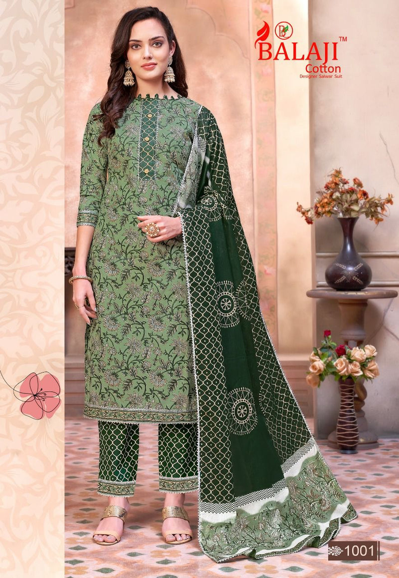Balaji Cotton Jaipuri Lawn Cotton Fancy Printed Party Wear Salwar Suits
