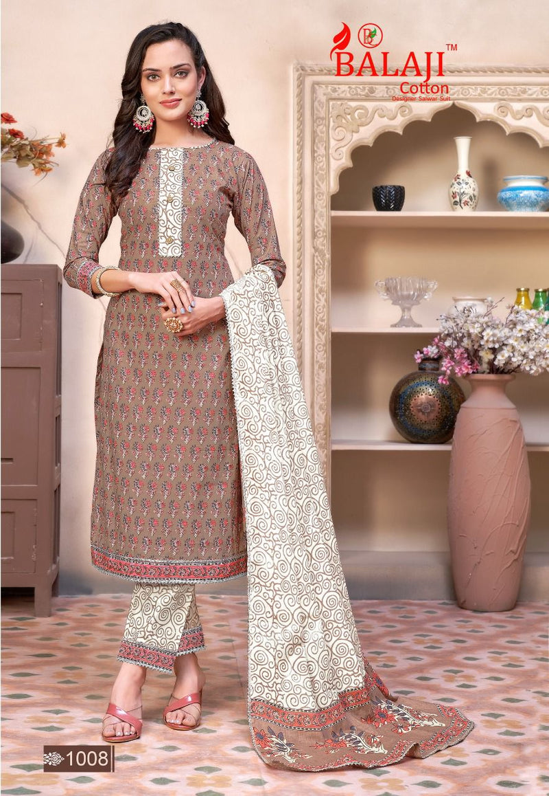 Balaji Cotton Jaipuri Lawn Cotton Fancy Printed Party Wear Salwar Suits