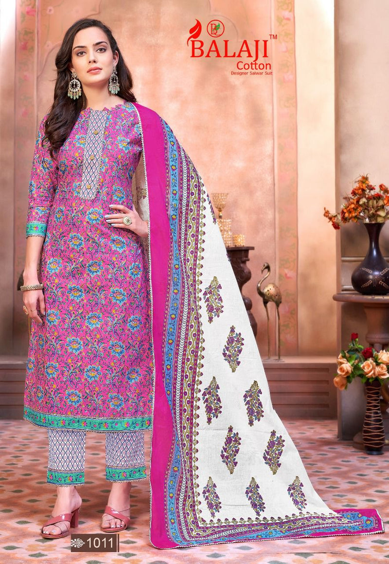 Balaji Cotton Jaipuri Lawn Cotton Fancy Printed Party Wear Salwar Suits
