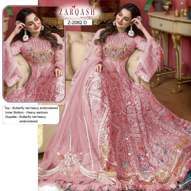Zarqash Jashan Vol 2 Butterfly Net Designer Wedding Wear Salwar Kameez