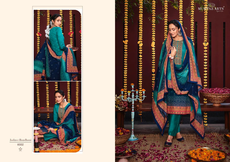 Mumtaz Arts Jashn E Bandhani Vol 2 Jam Satin Digital Printed Party Wear Salwar Kameez