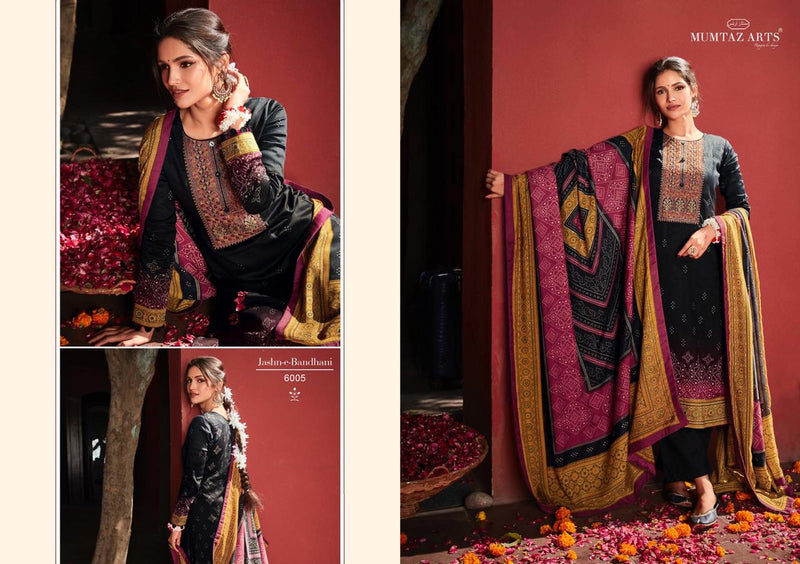 Mumtaz Arts Jashn E Bandhani Vol 2 Jam Satin Digital Printed Party Wear Salwar Kameez