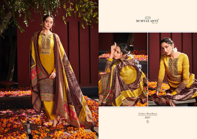 Mumtaz Arts Jashn E Bandhani Vol 2 Jam Satin Digital Printed Party Wear Salwar Kameez