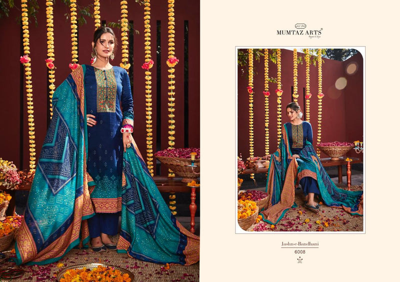 Mumtaz Arts Jashn E Bandhani Vol 2 Jam Satin Digital Printed Party Wear Salwar Kameez