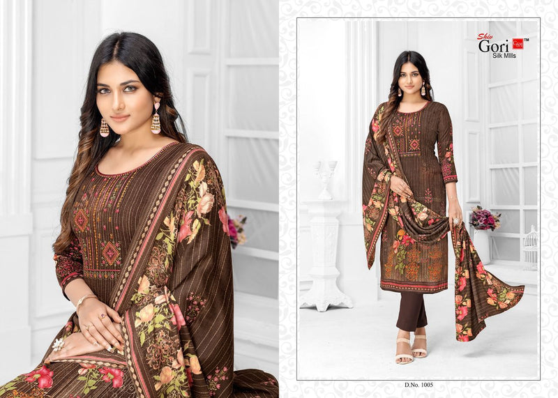 Shiv Gori Jeba Vol 3 Kashmiri Wool With Fancy Work Stylish Designer Salwar Kameez