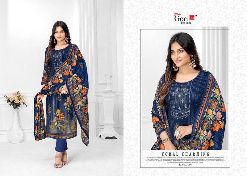 Shiv Gori Jeba Vol 3 Kashmiri Wool With Fancy Work Stylish Designer Salwar Kameez