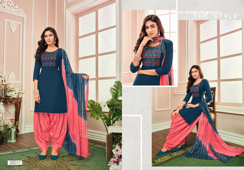 Kapil Trendz Jacquard Patiyala Vol 2 Rayon Patiyala Style Festive Wear Ready Made  Salwar Kameez