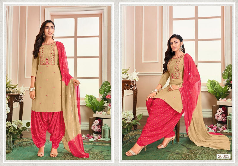 Kapil Trendz Jacquard Patiyala Vol 2 Rayon Patiyala Style Festive Wear Ready Made  Salwar Kameez