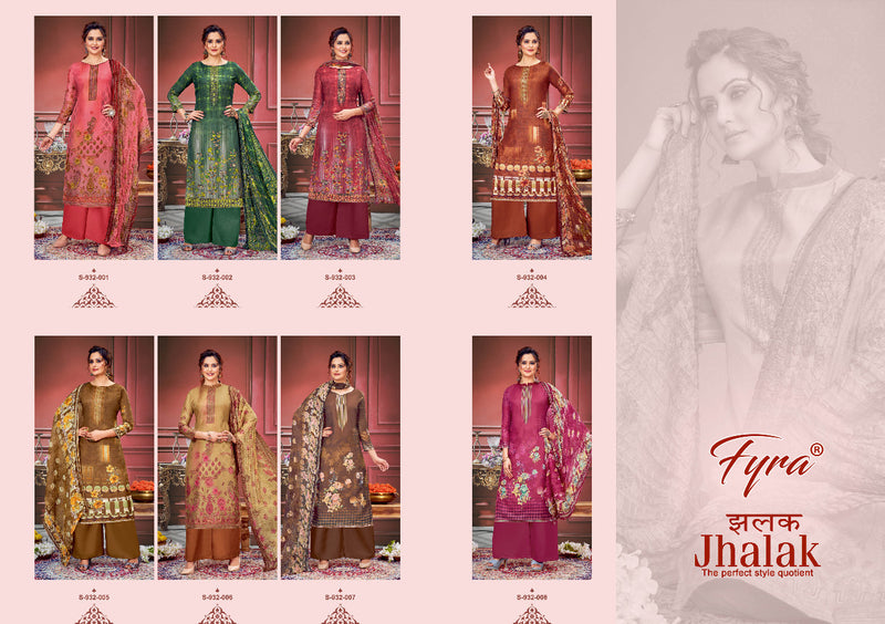 fyra Desining Jhalak Muslin With Heavy Printed Work Stylish Designer Festive Wear Salwar Kameez