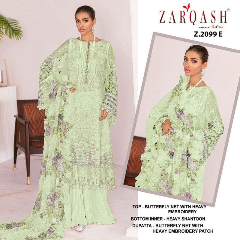 Zarqash Jihan Vol 2 Butterfly Net Fancy Designer Pakistani Style Party Wear Salwar Suits