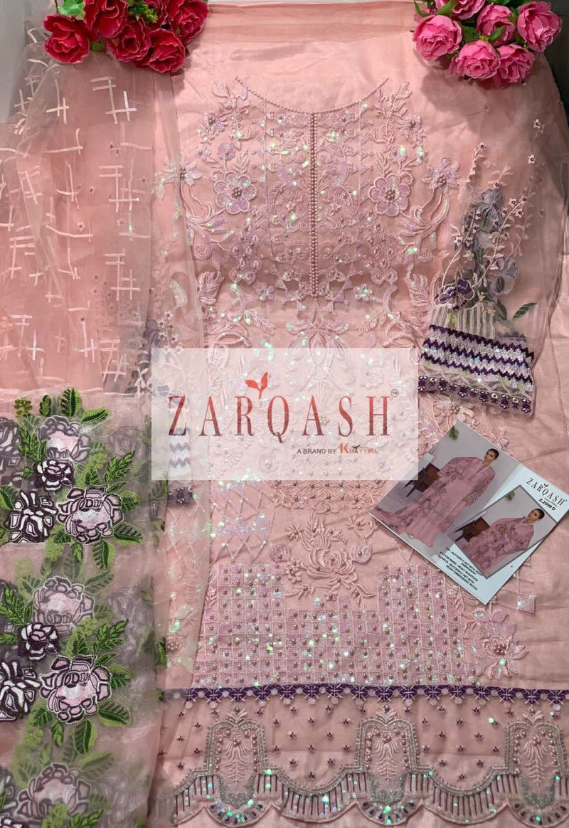 Zarqash Jihan Vol 2 Butterfly Net Fancy Designer Pakistani Style Party Wear Salwar Suits