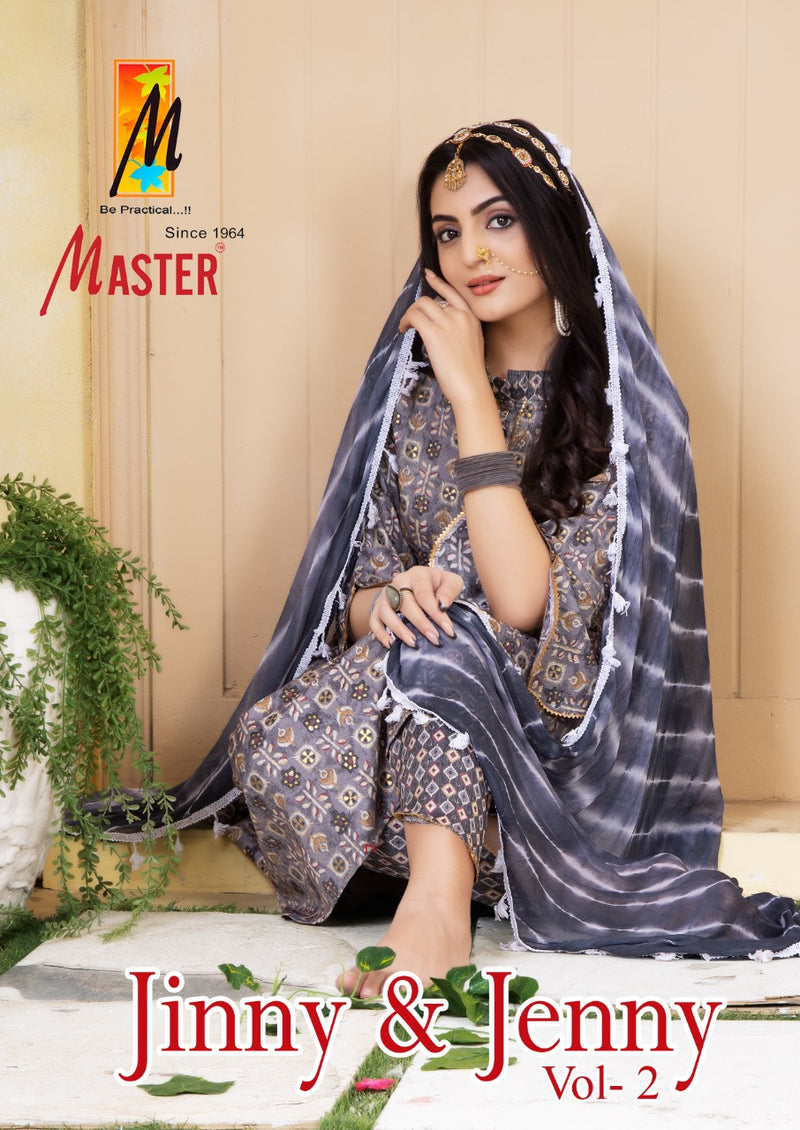 Master Jinny Jenny Vol 2 Rayon With Heavy Embroidery Work Stylish Designer Casual Look Kurti