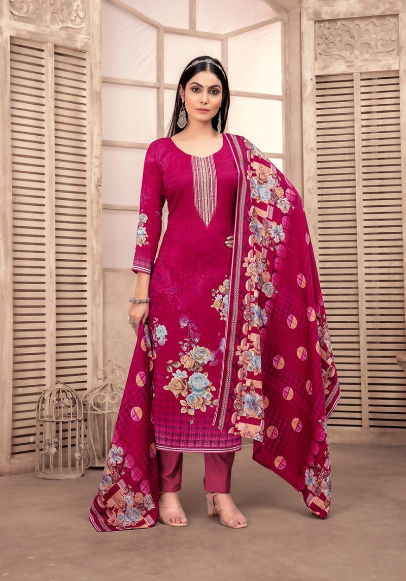 Shiv Gori Jubaida Vol 8 Kashmiri Wool Stylish Designer Festive Wear Fancy Salwar Kameez