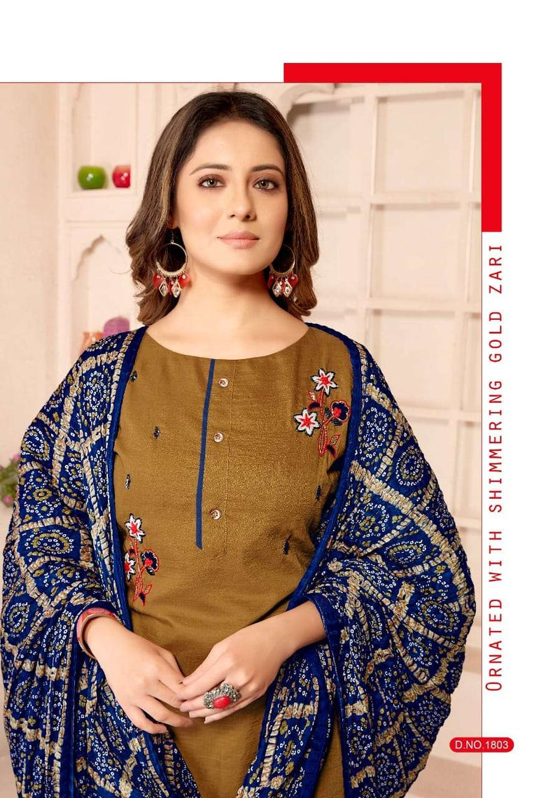 Jhala Impex Reeti Vol 4 Maslin Silk Fancy Kurti