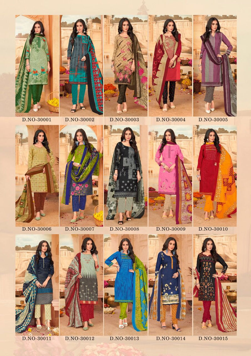 Js Priya Vol 30 Pure Cotton Printed Casual Daily Wear Salwar Suit