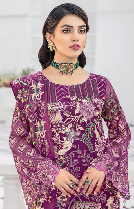 Shree Fab K 1467 And K 1468 Fox Georgette Designer Pakistani Style Party Wear Salwar Suits