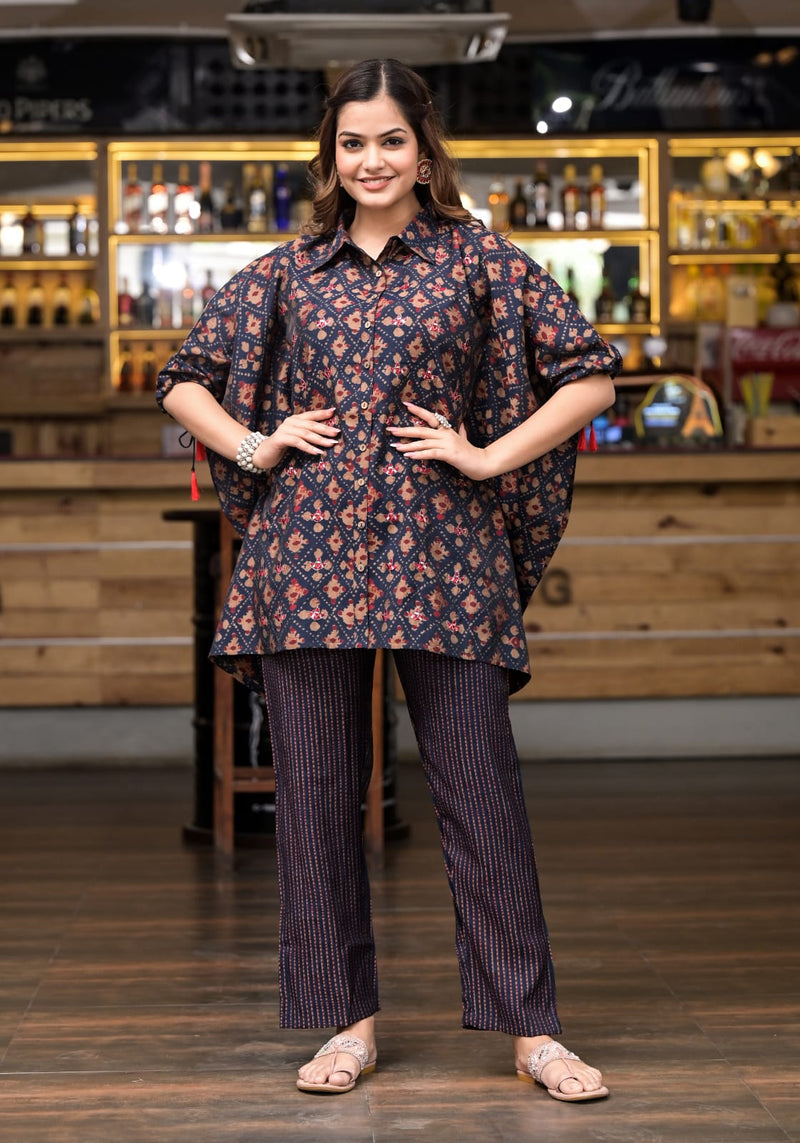 Mf Kaftan Style Muslin With Heavy Beautiful Work Stylish Designer Party Wear Fancy Kurti
