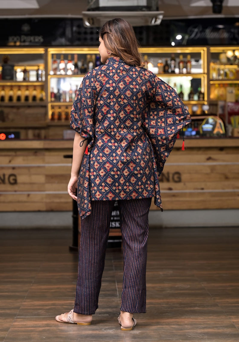 Mf Kaftan Style Muslin With Heavy Beautiful Work Stylish Designer Party Wear Fancy Kurti